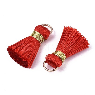 Handmade Polycotton(Polyester Cotton) Tassel Decorations FIND-R092-M-1