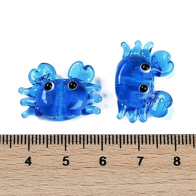 Handmade Lampwork Beads LAMP-Q031-018J-1