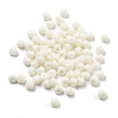 Acrylic Imitation Pearl Beads OACR-D300-01E-1