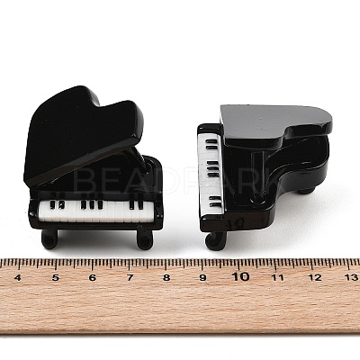 Musical Instrument Theme Resin Grand Piano Miniature Ornaments RE-CBA17C4-20E-1