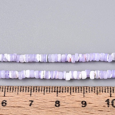 Natural Trochid Shell/Trochus Shell Beads Strands SSHEL-N040-21D-1
