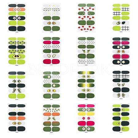 Full Cover Nail Art Stickers MRMJ-YW0002-010-1