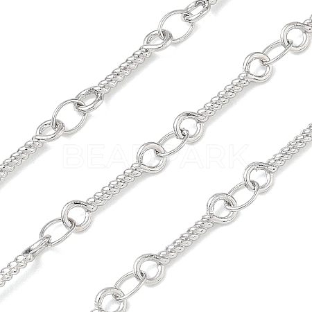 Rack Plating Alloy Stick Link Chains LCHA-N005-01P-1