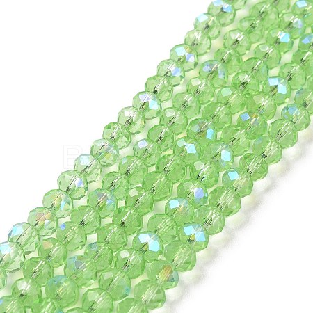 Electroplate Glass Beads Strands EGLA-A034-T10mm-L17-1