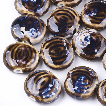Handmade Porcelain Beads PORC-S498-45D-1