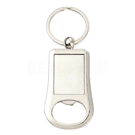 1Pc Zinc Alloy Cabochon Settings Bottle Openers AJEW-YW0002-14-1