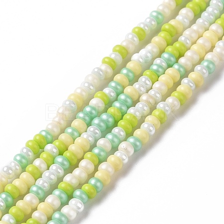 Glass Seed Bead Strands LAMP-B021-04B-1