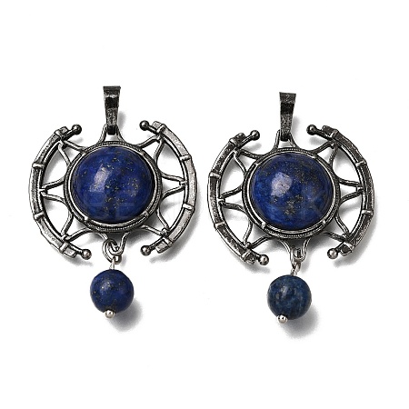 Natural Dyed Lapis Lazuli Pendants GG-CBA7610-03AS-07-1