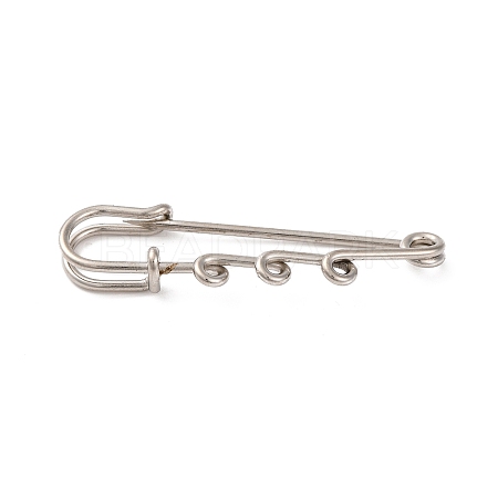 Iron Brooch Findings LS-KK-Q491-N-1