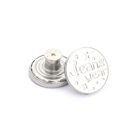 Alloy Button Pins for Jeans PURS-PW0009-01I-02P-1