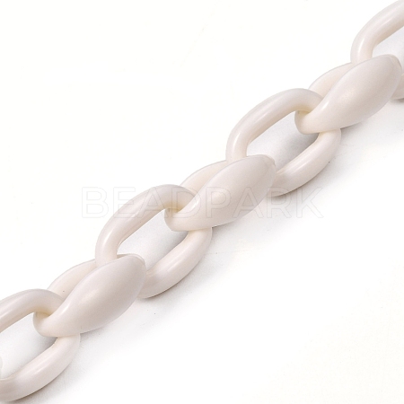 Handmade Acrylic Cable Chains AJEW-JB00690-09-1