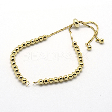 Brass Chain Bracelet Making KK-G284-03G-NR-1