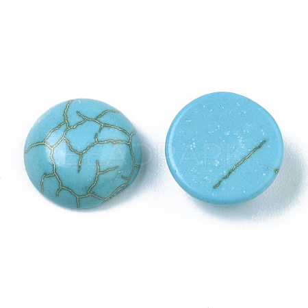 Synthetic Turquoise Cabochons TURQ-S291-03C-01-1