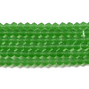 Imitate Austrian Crystal Frosted Glass Beads Strands GLAA-F029-TM4mm-B03-1