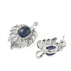Dyed Natural Lapis Lazuli Pendants G-L623-04P-07-2