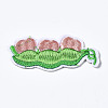 Computerized Embroidery Cloth Iron On/Sew On Patches AJEW-T005-13-2