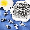 Tarnish Resistant 304 Stainless Steel Lobster Claw Clasps X-STAS-AB16-6