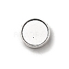 Tibetan Style Alloy Slide Charms Cabochon Settings PALLOY-Q341-04AS-LF-1
