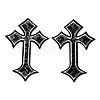 Computerized Embroidery Cloth Iron on/Sew on Patches DIY-XCP0003-86A-1
