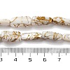Natural Freshwater Shell Dyed Beads Strands SHEL-D082-18B-4