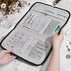 Rectangle PU Leather Envelope Travel Folding Rolls AJEW-WH0248-887A-3