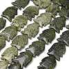 Natural Serpentine Green Lace Stone Beads Strands GG-CBACC04-01-2