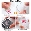 PVC Plastic Stamps DIY-WH0167-57-0256-7