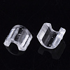 Transparent AS Plastic Base Buckle Hair Findings FIND-T064-004C-01-3