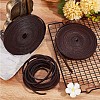 Flat Cowhide Leather Cord WL-GF0001-09B-02-4