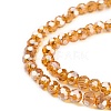 Electroplate Glass Bead Strands EGLA-R015-4mm-M-3
