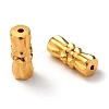 Brass Screw Clasps KK-C2965-G-2