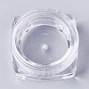 3G PS Plastic Empty Portable Facial Cream Jar MRMJ-WH0020-02-2