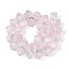 Handmade Foil Glass Beads Strands FOIL-N033-01A-2