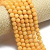 Natural Malaysia Jade Beads Strands G-L645-A01-8mm-10-3