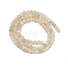 Natural White Moonstone Beads Strands X-G-D294-4mm-01-5