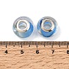 Mixed Styles Handmade Lampwork Large Hole Rondelle European Beads LPDL-L003-03-3