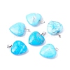 Natural Turquoise Pendants G-G956-B48-FF-1