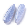 Natural Blue Lace Agate Pendants G-L547-045A-2
