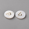 Natural Freshwater Shell Pendants SHEL-Q311-008P-2