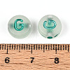 Luminous Frosted Acrylic Beads FACR-T008-02G-4