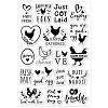 Custom PVC Plastic Clear Stamps DIY-WH0618-0040-8