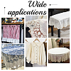 BENECREAT Cotton Lace Embroidery Flower Fabric DIY-BC0006-75B-5