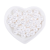 Olycraft Eco-Friendly Plastic Imitation Pearl Beads MACR-OC0001-03-4