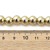 Electroplated Synthetic Magnetic Hematite Beads Strands G-L613-F01-02A-4