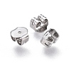Tarnish Resistant 304 Stainless Steel Ear Nuts X-STAS-F203-07P-1
