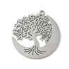 304 Stainless Steel Pendants X-STAS-V016-10P-1