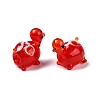 Handmade Lampwork Beads Strands LAMP-N024-36D-3