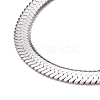 304 Stainless Steel Snake Chains Necklaces NJEW-O058-31P-2