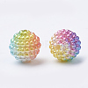 Imitation Pearl Acrylic Beads OACR-T004-10mm-17-2