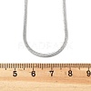 Tarnish Resistant 304 Stainless Steel Snake Chains Necklaces NJEW-O058-25P-2